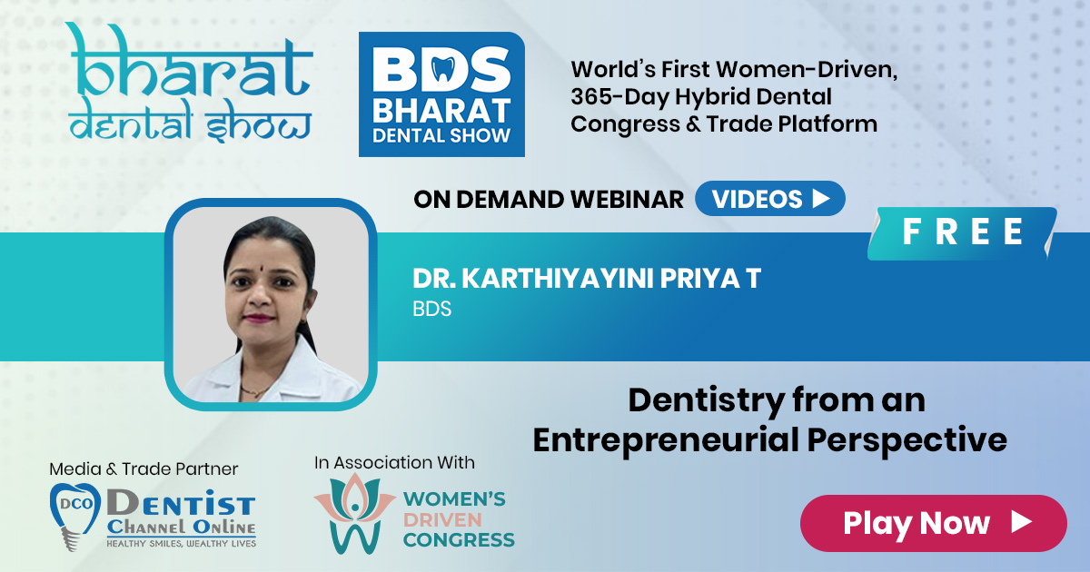 Dentistry from an  Entrepreneurial  Perspective
